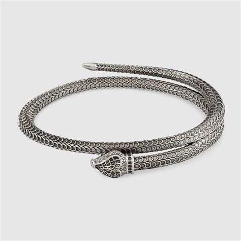 gucci garden snake bracelet|gucci sterling silver boule bracelet.